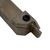MGEHR 2525-4 standard holder for turning inserts MGMN 400 for parting/grooving.